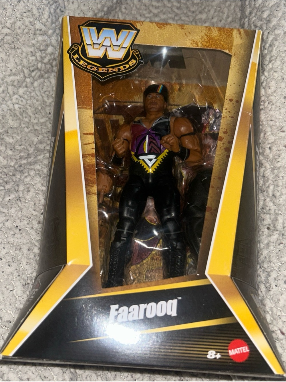 Farooq CHASE Mattel WWE Legends Elite Series 24 Figure Wrestling WCW NEW
